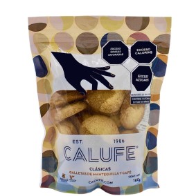 Galletas Clásicas De Mantequilla Y Café, Bolsa 160 G