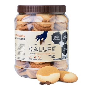 PRODUCTO MUY FRÁGIL Galletas Clásicas De Mantequilla Y Café, Frasco De 690 G