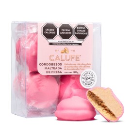 Cordobesos Malteada De Fresa, Caja 160g